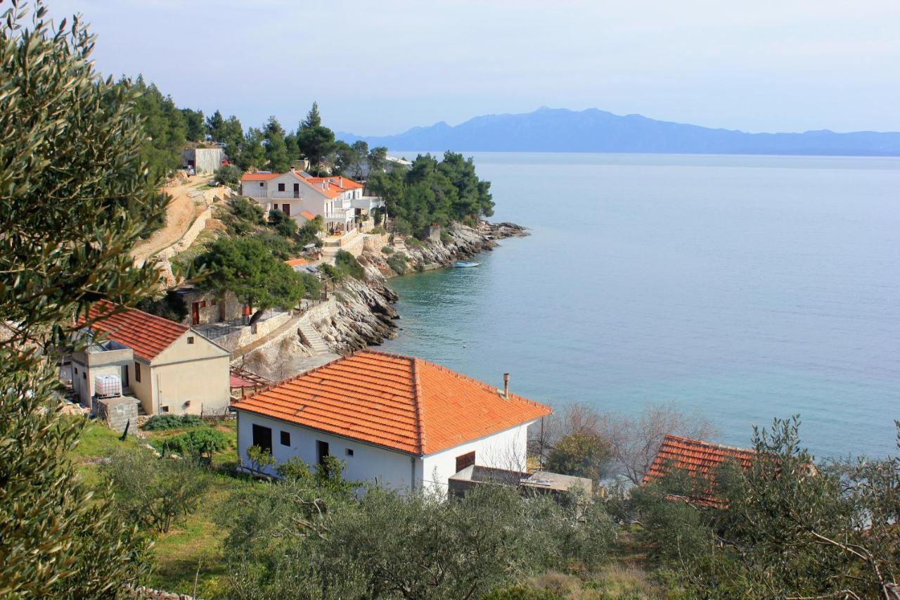 Seaside Secluded Apartments Cove Torac, Hvar - 589 Gdinj Екстер'єр фото